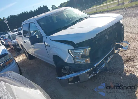 2015 Ford F150 Supercrew из США, поврежденный, VIN 1FTEW1EP4FKD40023